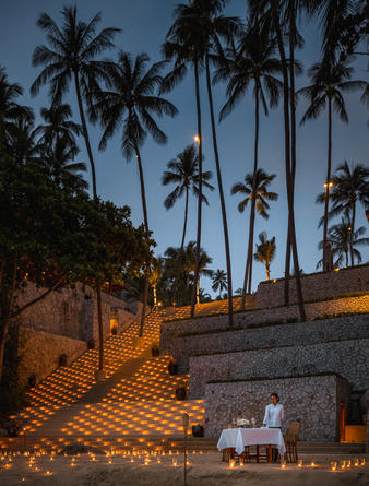 amanpuri, thailand - private beach setting